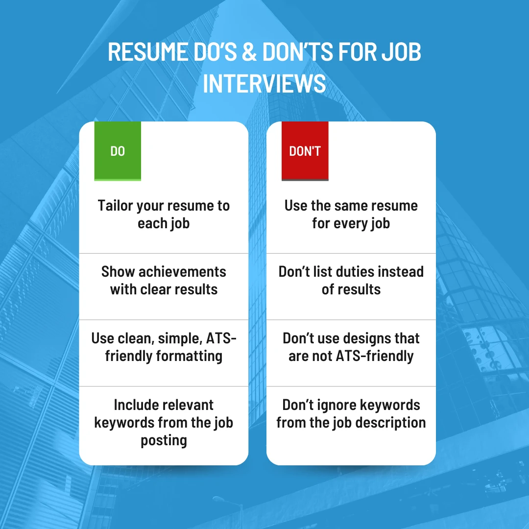 Resume screening